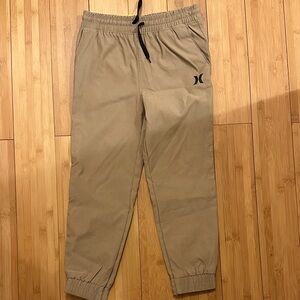 Hurley Khaki Casual Joggers